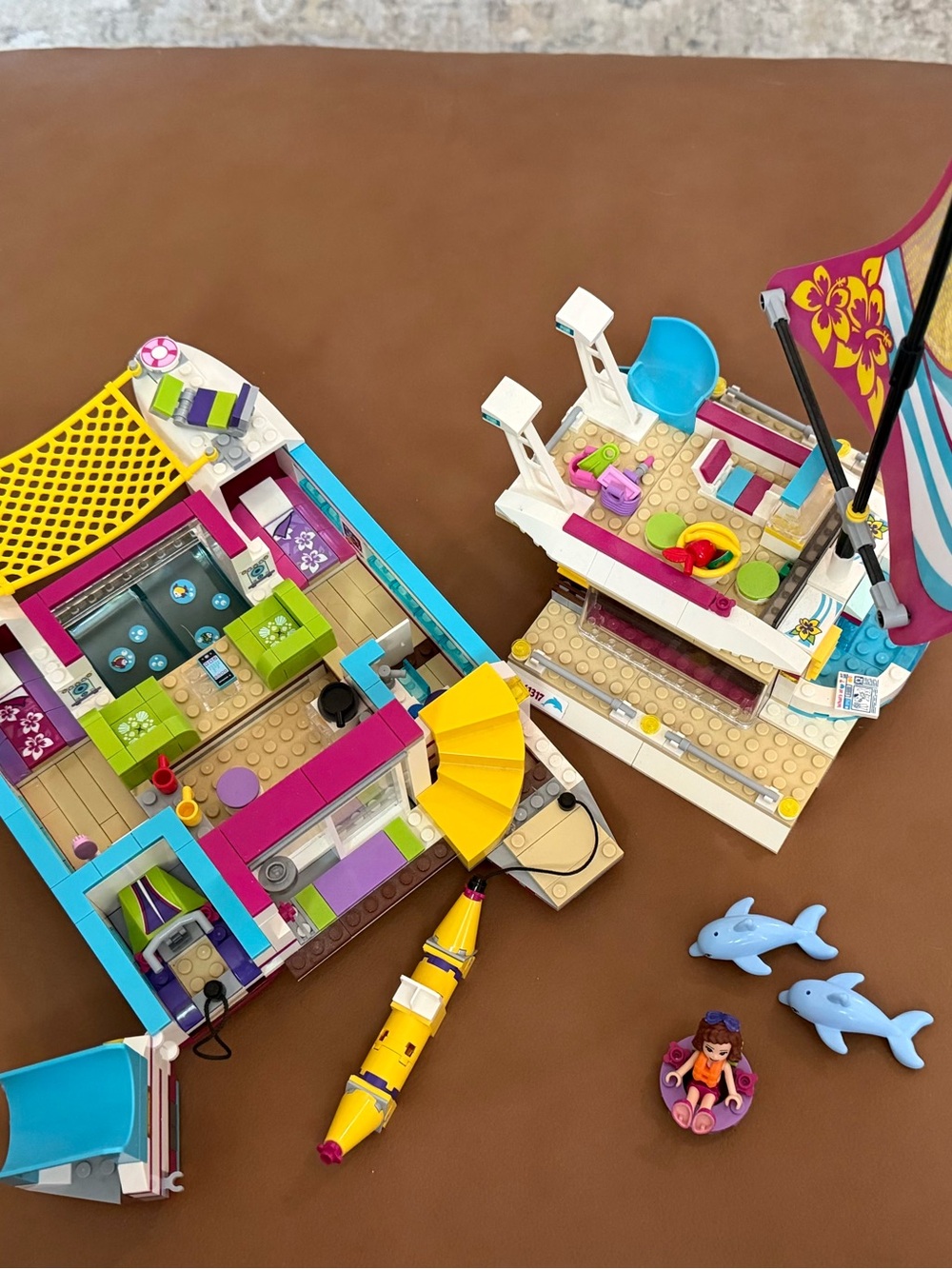 Lego Friends 41317 Sunshine Catamaran Retired No box Manual Included - Picture 2 of 8